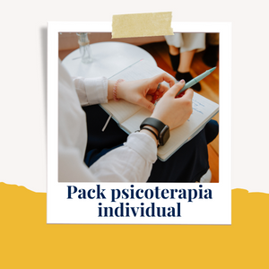 Pack Psicoterapia individual